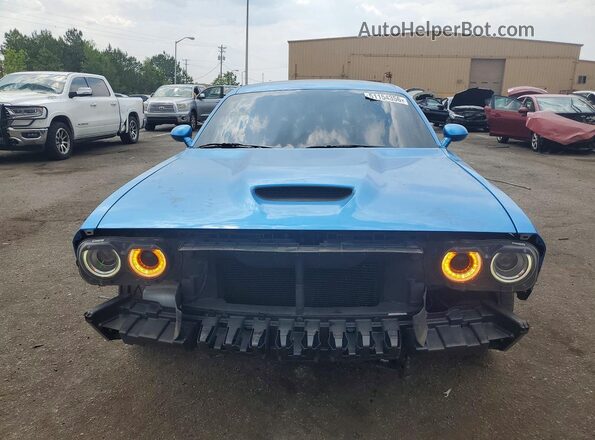 2C3CDZJG2PH665414 2023 DODGE CHALLENGER Blue Widok z przodu