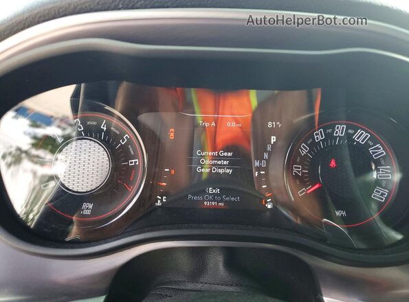 2C3CDZJG3KH592000 2019 DODGE CHALLENGER Black 