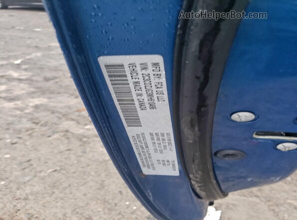2C3CDZJG3MH610496 2021 DODGE CHALLENGER Blue 