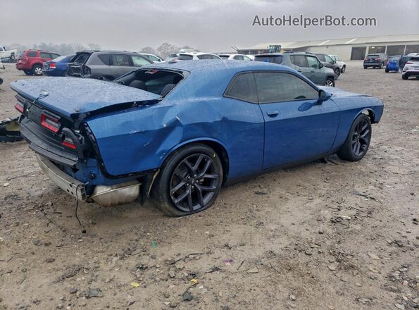 2C3CDZJG3MH610496 2021 DODGE CHALLENGER Blue 