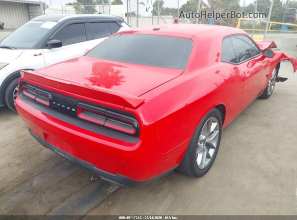 2C3CDZJG3NH174783 2022 DODGE CHALLENGER Red Задня права чверть
