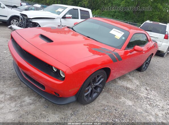 2C3CDZJG3PH695229 2023 DODGE CHALLENGER Red Vista tres cuartos delantera izquierda
