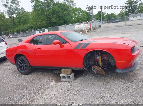 2C3CDZJG3PH695229 2023 DODGE CHALLENGER Red Vista interior de 360 grados