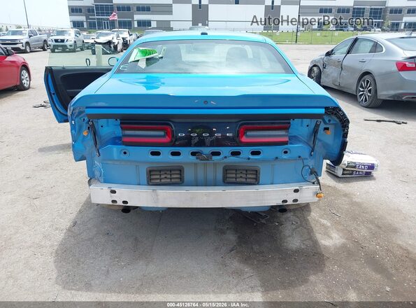2C3CDZJG4KH652074 2019 DODGE CHALLENGER Blue Vista frontal
