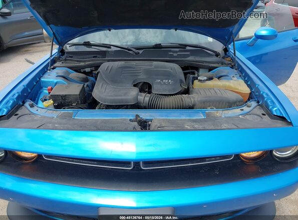 2C3CDZJG4KH652074 2019 DODGE CHALLENGER Blue Vista trasera