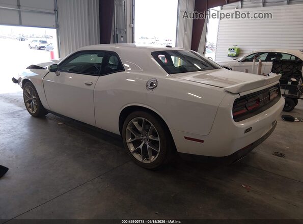 2C3CDZJG4LH155057 2020 DODGE CHALLENGER Белый Задняя левая четверть