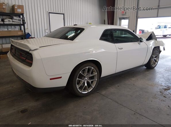 2C3CDZJG4LH155057 2020 DODGE CHALLENGER Белый Задняя правая четверть