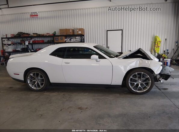 2C3CDZJG4LH155057 2020 DODGE CHALLENGER Белый Панорамный вид салона 360°