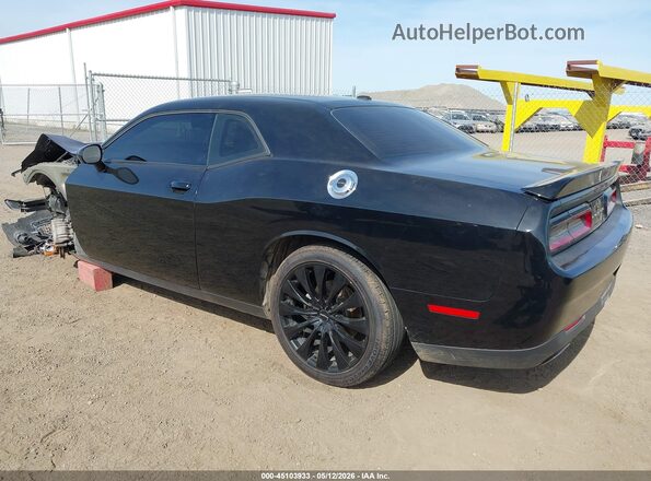 2C3CDZJG5NH205726 2022 DODGE CHALLENGER Черный Задняя левая четверть