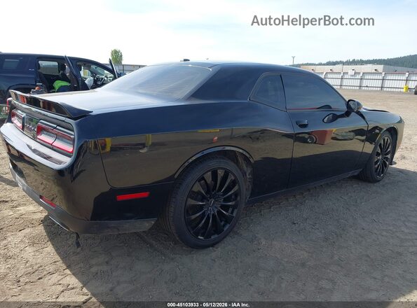 2C3CDZJG5NH205726 2022 DODGE CHALLENGER Черный Задняя правая четверть