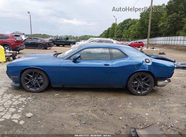2C3CDZJG6NH105781 2022 DODGE CHALLENGER Blue 