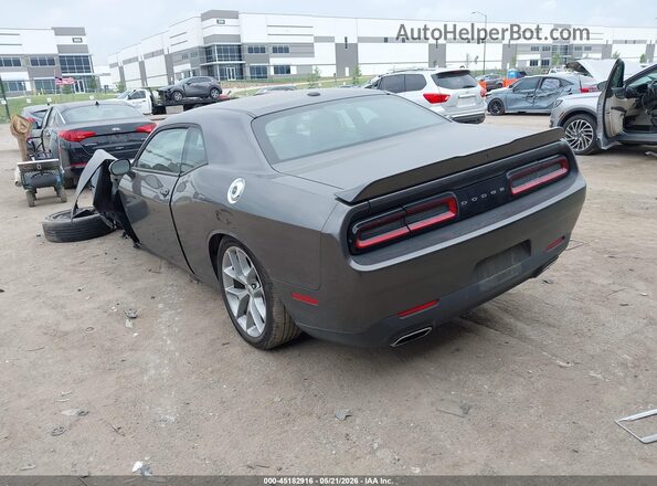 2C3CDZJG6NH230019 2022 DODGE CHALLENGER Gray Rear left