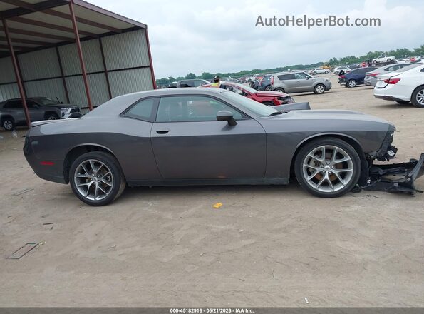 2C3CDZJG6NH230019 2022 DODGE CHALLENGER Gray 360 interior view