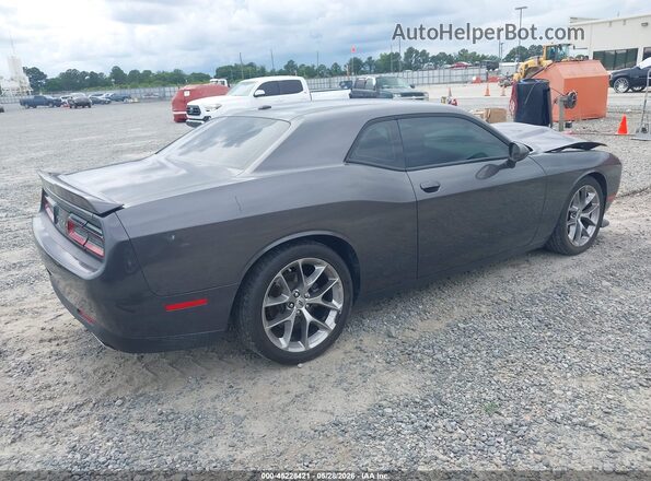 2C3CDZJG7NH164211 2022 DODGE CHALLENGER Gray Trasero derecho
