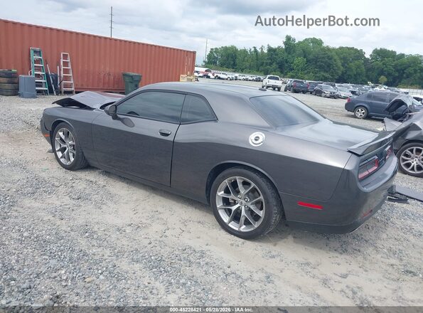 2C3CDZJG7NH164211 2022 DODGE CHALLENGER Gray Trasero izquierdo