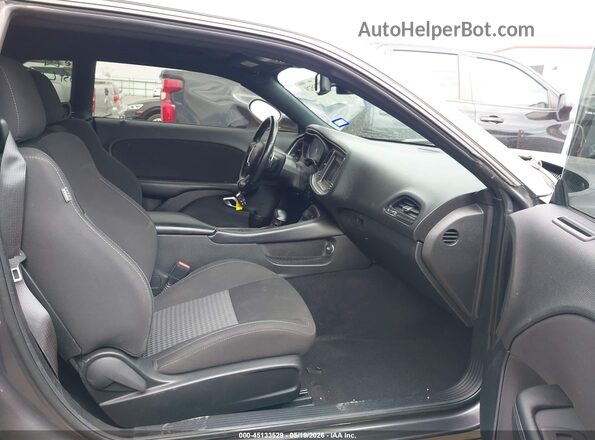 2C3CDZJG8NH128026 2022 DODGE CHALLENGER Gray Vista interior delantera