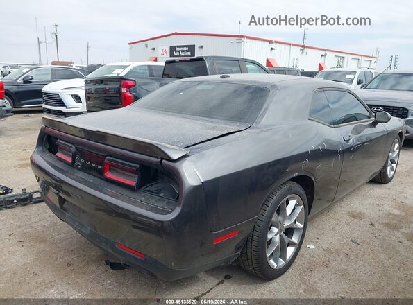 2C3CDZJG8NH128026 2022 DODGE CHALLENGER Gray Trasero derecho