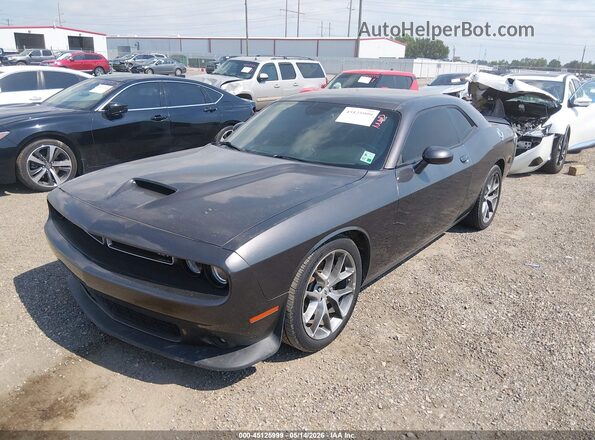 2C3CDZJG8NH237506 2022 DODGE CHALLENGER Gray Передня ліва чверть