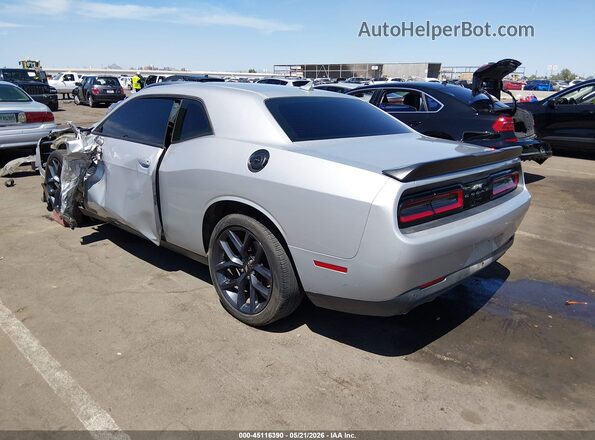 2C3CDZJG9LH149013 2020 DODGE CHALLENGER Серебряный Задняя левая четверть