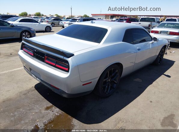 2C3CDZJG9LH149013 2020 DODGE CHALLENGER Серебряный Задняя правая четверть