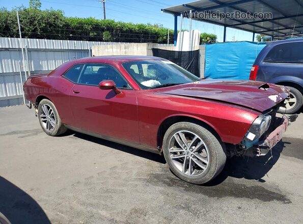 2C3CDZKG1KH752647 2019 DODGE CHALLENGER Red 