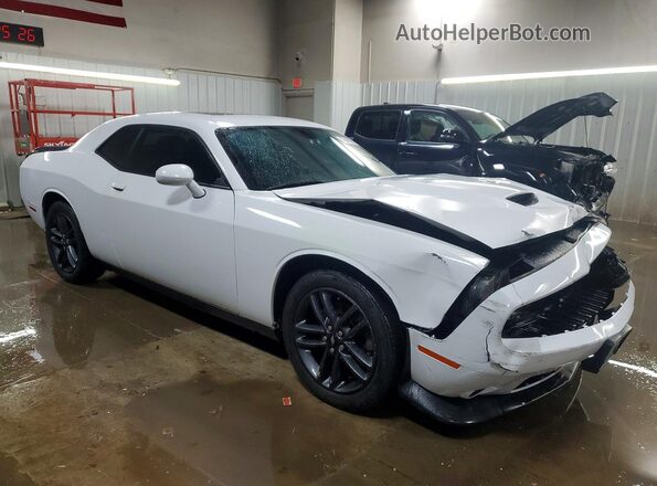 2C3CDZKG3KH724445 2019 DODGE CHALLENGER White 