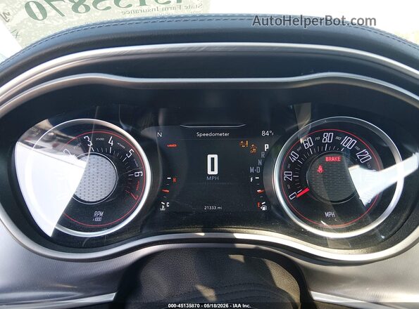 2C3CDZKG5MH634930 2021 DODGE CHALLENGER Red Вид задніх сидінь