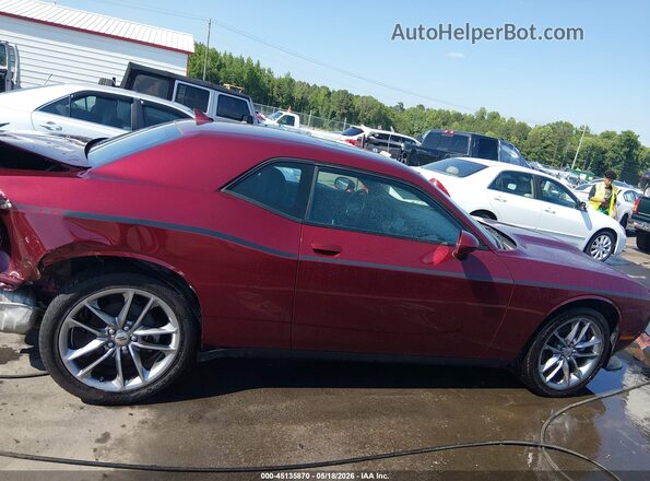 2C3CDZKG5MH634930 2021 DODGE CHALLENGER Red Панорамний вид салону 360°