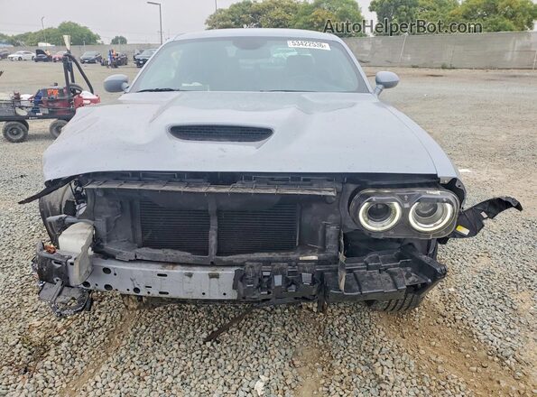 2C3CDZKG5NH231080 2022 DODGE CHALLENGER Gray Front view