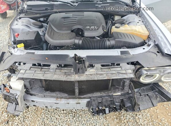 2C3CDZKG5NH231080 2022 DODGE CHALLENGER Gray Rear interior view