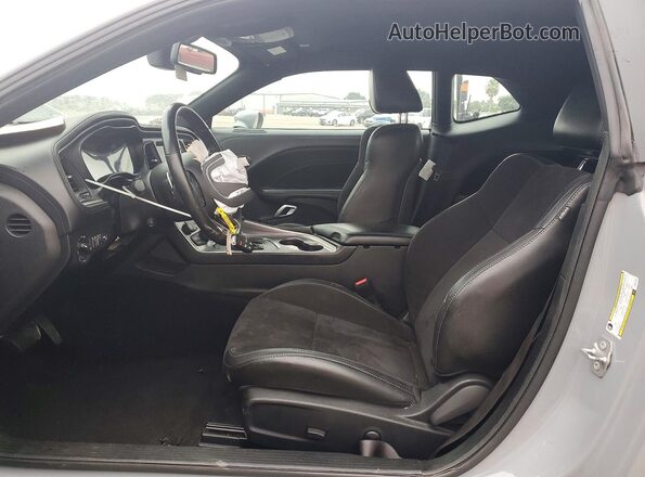 2C3CDZKG5NH231080 2022 DODGE CHALLENGER Gray Front interior view