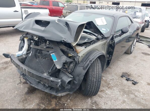 2C3CDZKG6PH563421 2023 DODGE CHALLENGER Black Передня ліва чверть