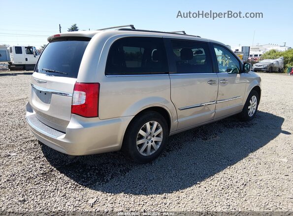 2C4RC1BG0GR295244 2016 CHRYSLER TOWN & COUNTRY Золотой Задняя правая четверть
