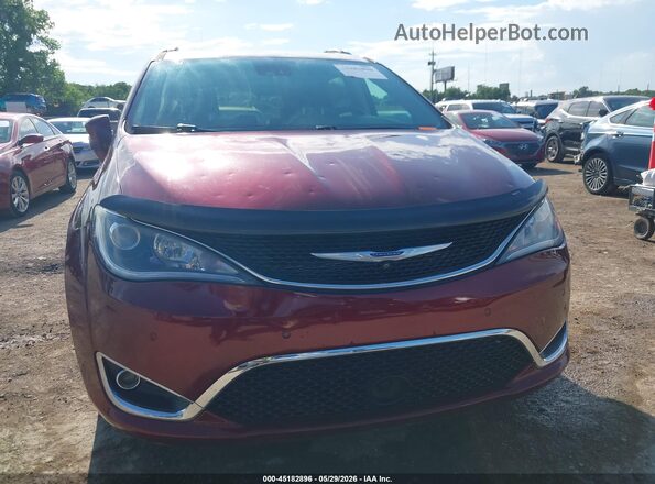 2C4RC1BG0LR196448 2020 CHRYSLER PACIFICA Red Սարքավորումների վահանակի տեսք