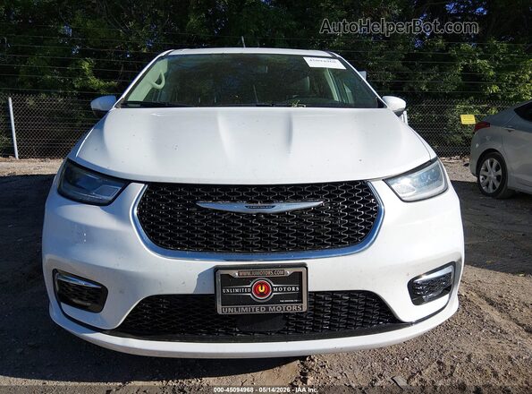 2C4RC1BG0PR590229 2023 CHRYSLER PACIFICA White ხელსაწყოთა პანელის ხედი
