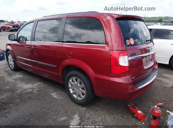 2C4RC1BG1GR229902 2016 CHRYSLER TOWN & COUNTRY Maroon Rear left
