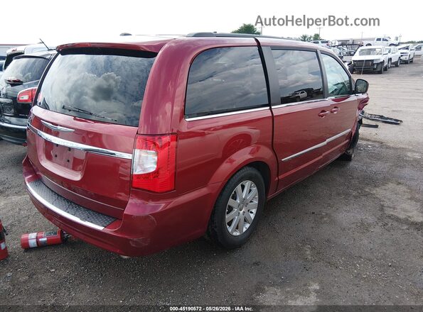 2C4RC1BG1GR229902 2016 CHRYSLER TOWN & COUNTRY Maroon Rear right