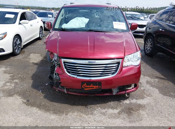 2C4RC1BG1GR229902 2016 CHRYSLER TOWN & COUNTRY Maroon Rear interior view