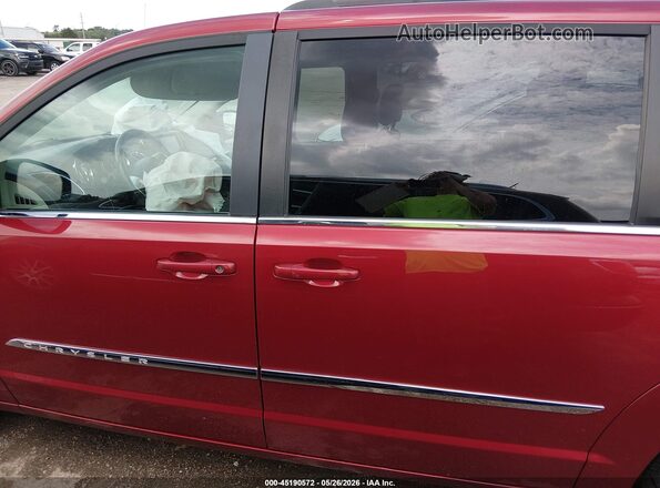 2C4RC1BG1GR229902 2016 CHRYSLER TOWN & COUNTRY Maroon 