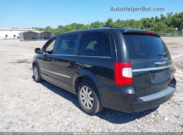 2C4RC1BG1GR295303 2016 CHRYSLER TOWN & COUNTRY Black Trasero izquierdo
