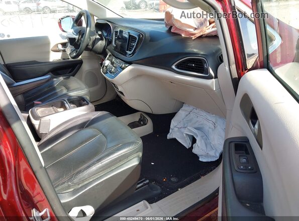 2C4RC1BG1JR130293 2018 CHRYSLER PACIFICA Бордовый Вид салона спереди