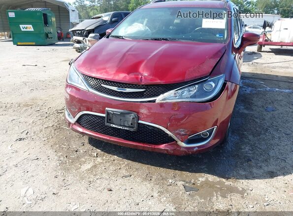 2C4RC1BG1JR130293 2018 CHRYSLER PACIFICA Бордовый Вид спереди