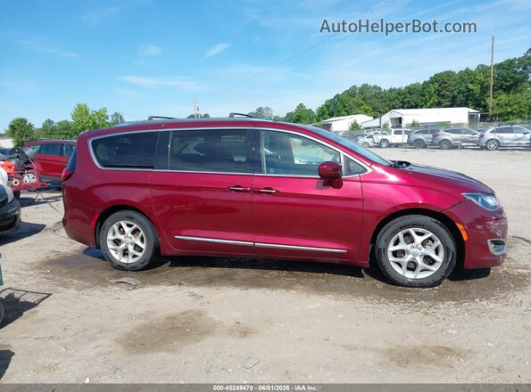2C4RC1BG1JR130293 2018 CHRYSLER PACIFICA Бордовый Вид задней части салона