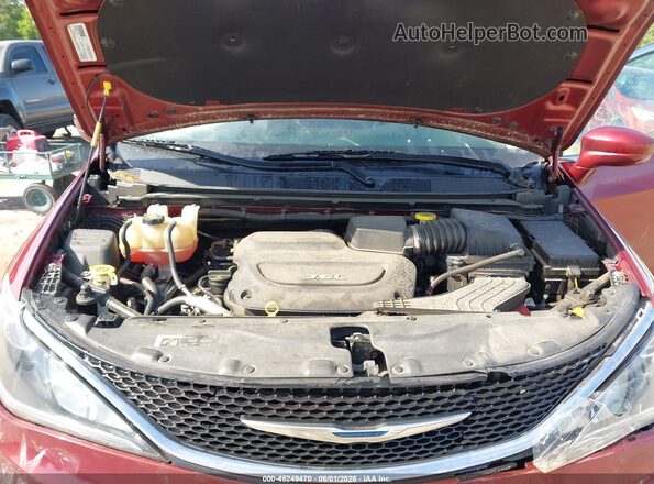2C4RC1BG1JR130293 2018 CHRYSLER PACIFICA Бордовый Вид сзади