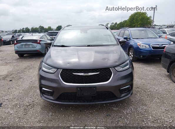 2C4RC1BG1MR598299 2021 CHRYSLER PACIFICA Gray ხელსაწყოთა პანელის ხედი