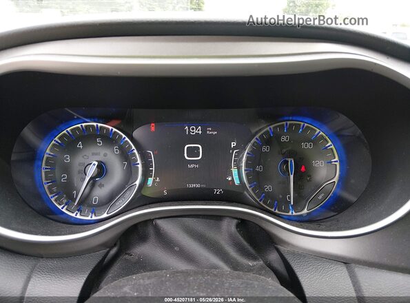 2C4RC1BG1MR598299 2021 CHRYSLER PACIFICA Gray უკანა სავარძლების ხედი