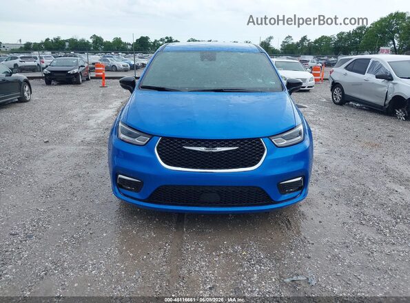 2C4RC1BG1TR276597 2026 CHRYSLER PACIFICA Blue Widok zestawu wskaźników
