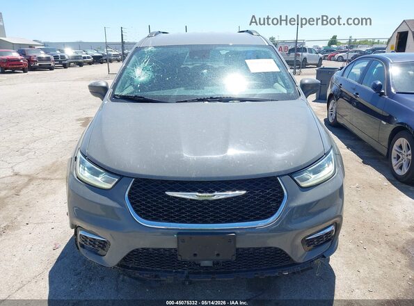 2C4RC1BG2NR167732 2022 CHRYSLER PACIFICA Gray Սարքավորումների վահանակի տեսք