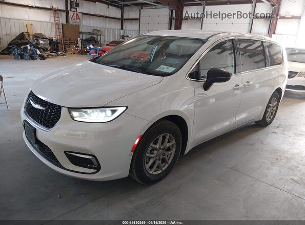 2C4RC1BG2RR112722 2024 CHRYSLER PACIFICA White წინა მარცხენა ხედი სამი მეოთხედიდან
