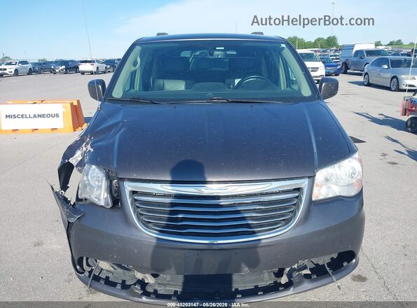 2C4RC1BG3GR127341 2016 CHRYSLER TOWN & COUNTRY Gray Սարքավորումների վահանակի տեսք